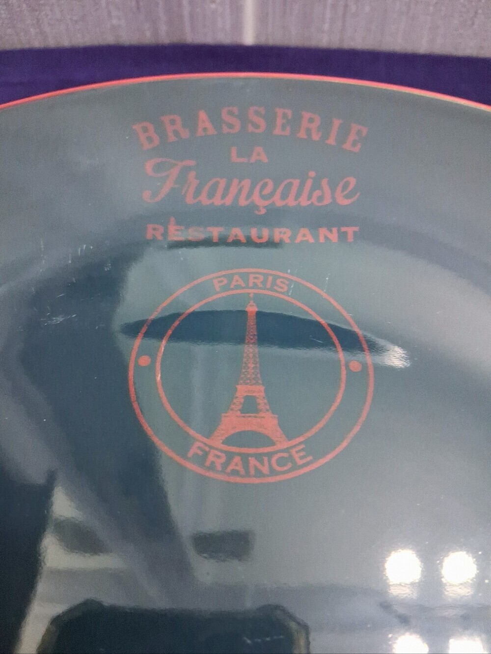 French Brasserie La Francaise Dinner Plates Dishes Paris France Set Of Four - Picture 5 of 15